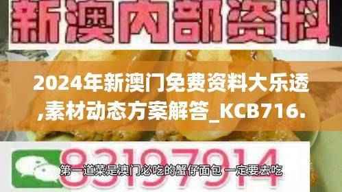 2024年新澳门免费资料大乐透,素材动态方案解答_KCB716.73潮流版