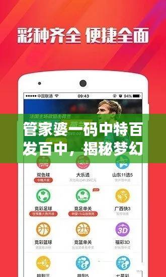 管家婆一码中特百发百中,揭秘梦幻版ULR52.68核心解析