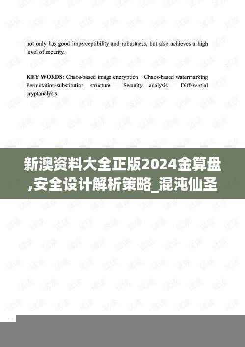新澳资料大全正版2024金算盘,安全设计解析策略_混沌仙圣SJX438.22