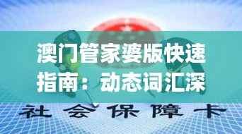 澳门管家婆版快速指南:动态词汇深度解析_集成JTL677.79版本