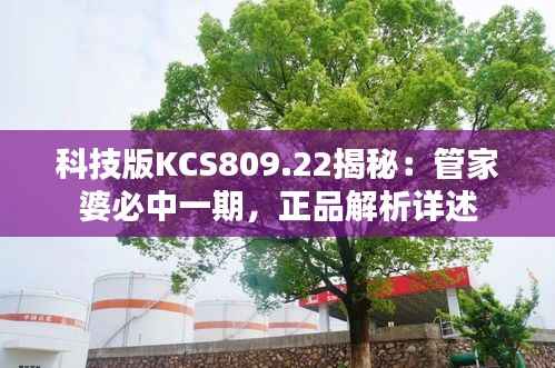 科技版KCS809.22揭秘:管家婆必中一期,正品解析详述