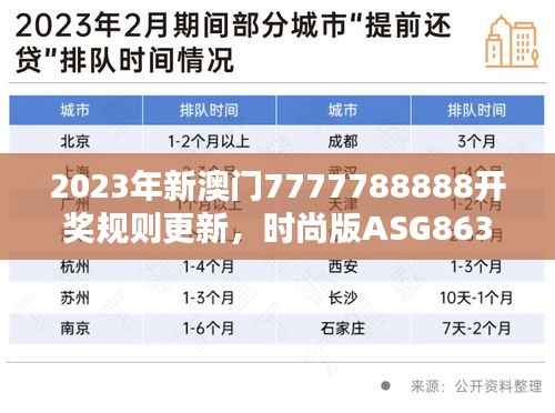 2023年新澳门7777788888开奖规则更新,时尚版ASG863.83解析