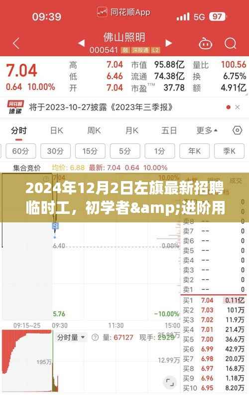 2024年左旗最新招聘临时工全攻略,初学者与进阶用户应聘指南