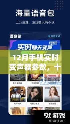 12月手机实时变声器参数揭秘，暖心日常中的魔法变声体验