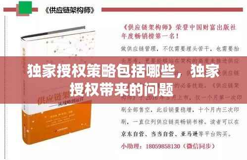 独家授权策略包括哪些，独家授权带来的问题 