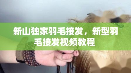 新山独家羽毛接发，新型羽毛接发视频教程 
