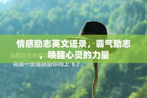 情感励志英文语录，霸气励志，唤醒心灵的力量