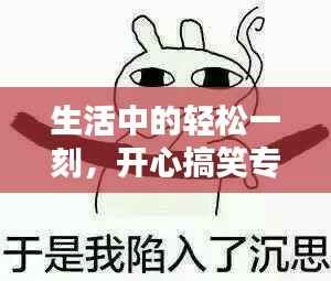 生活中的轻松一刻，开心搞笑专题